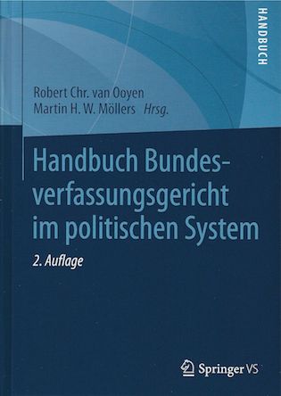 Handbuch Bundesverfassungsgericht im politischen System
